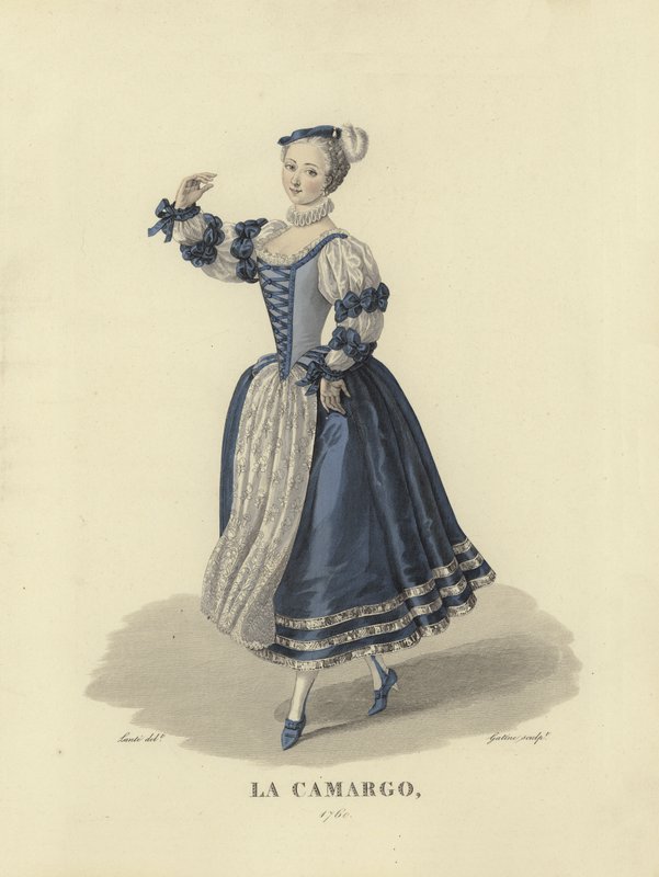 O Camargo, 1760 de French School