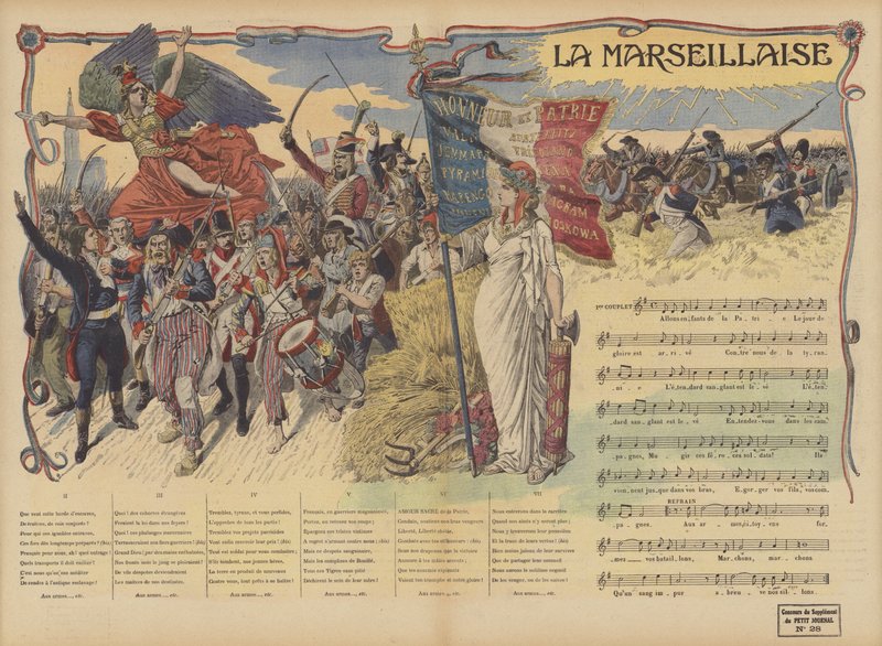 A Marselhesa de French School
