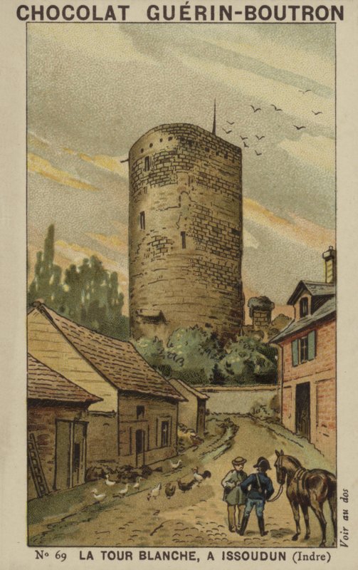 A, torre branca, Issoudun, indre de French School