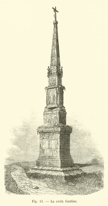 A cruz de Gastine de French School