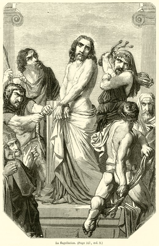 La flagellation (gravura) de French School