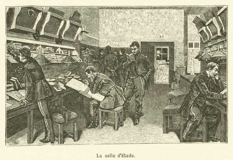 A sala de gravação de French School