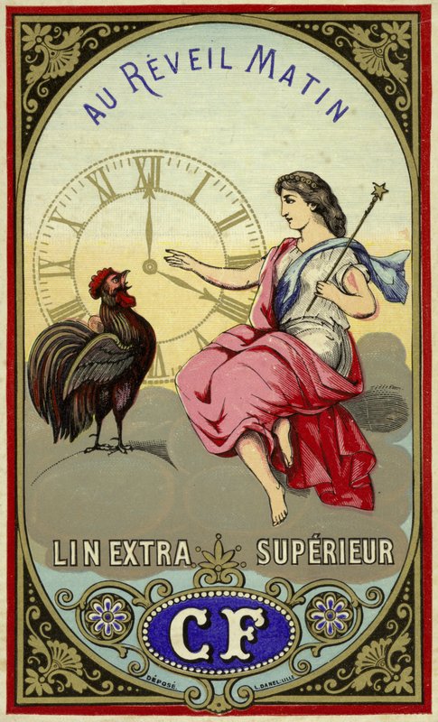 Etiqueta para Au Reveil Matin de French School