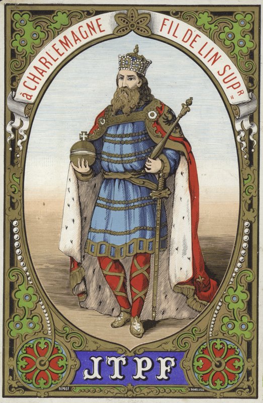Etiqueta para rosca Charlemagne de French School