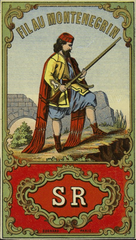 Etiqueta para rosca montenegrina de French School