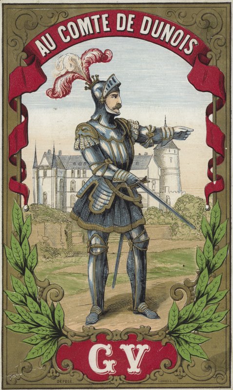 Rótulo para o tópico Conde de Dunois de French School