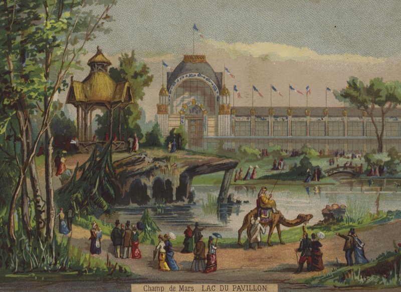 Pavilhão do Lago, Champ de Mars, Paris de French School