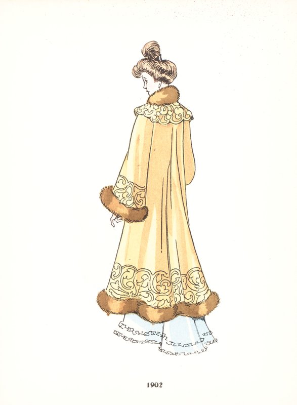 Moda feminina, 1902 de French School