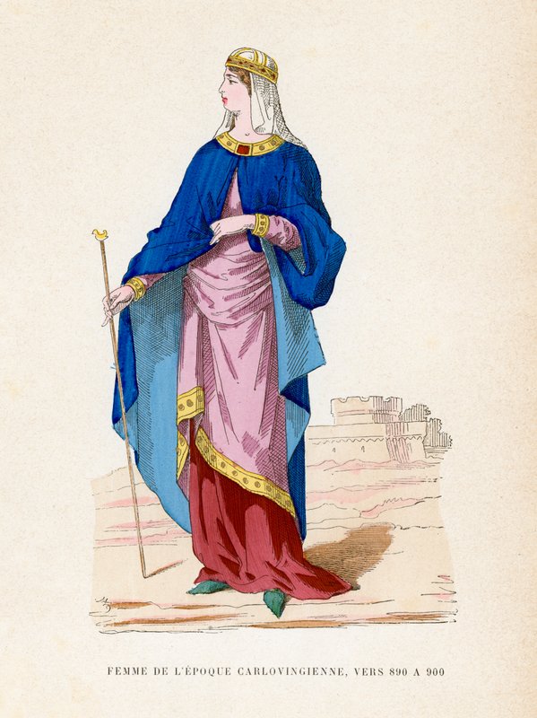 Senhora, 890-900 de French School
