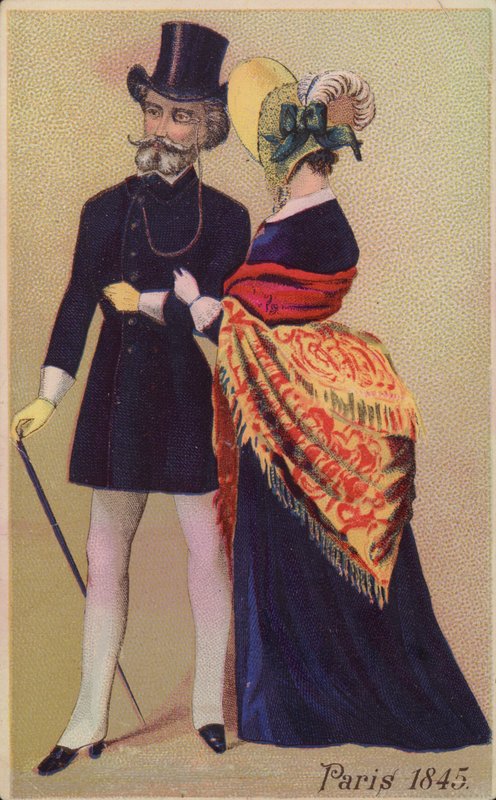 Senhora e senhor de French School