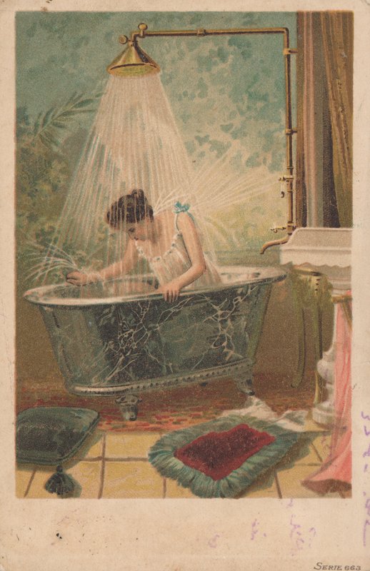 Senhora no banho de French School