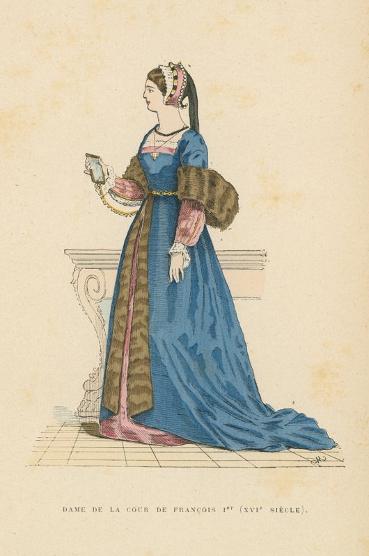 Senhora da corte de Francisco I da França de French School