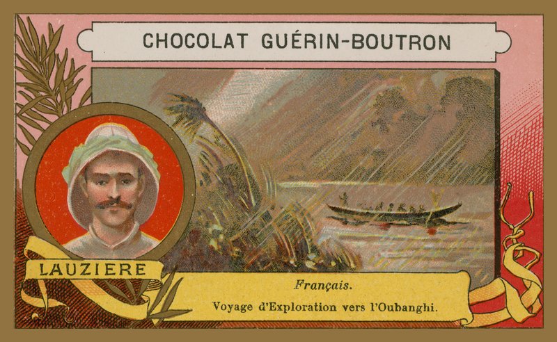 Lauzière, explorador francês do século XIX de French School