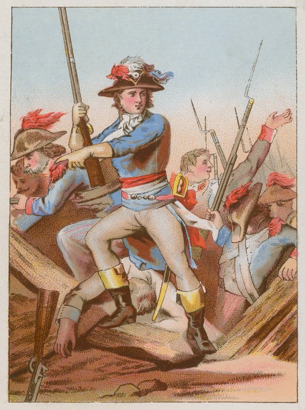 Lazare Carnot nas Guerras Revolucionárias de French School