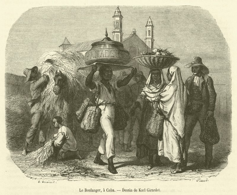 Le Boulanger, uma Cuba (gravura) de French School