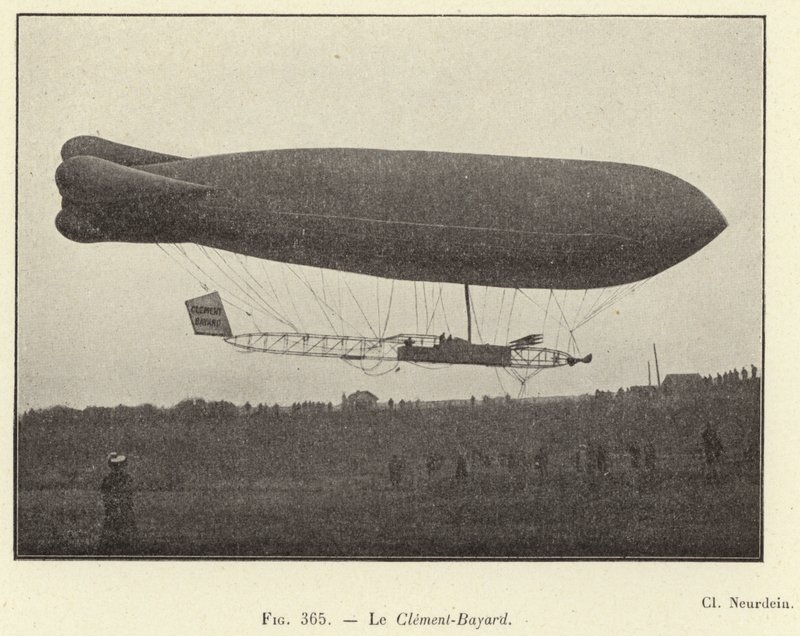 O Clement-Bayard (gravura) de French School