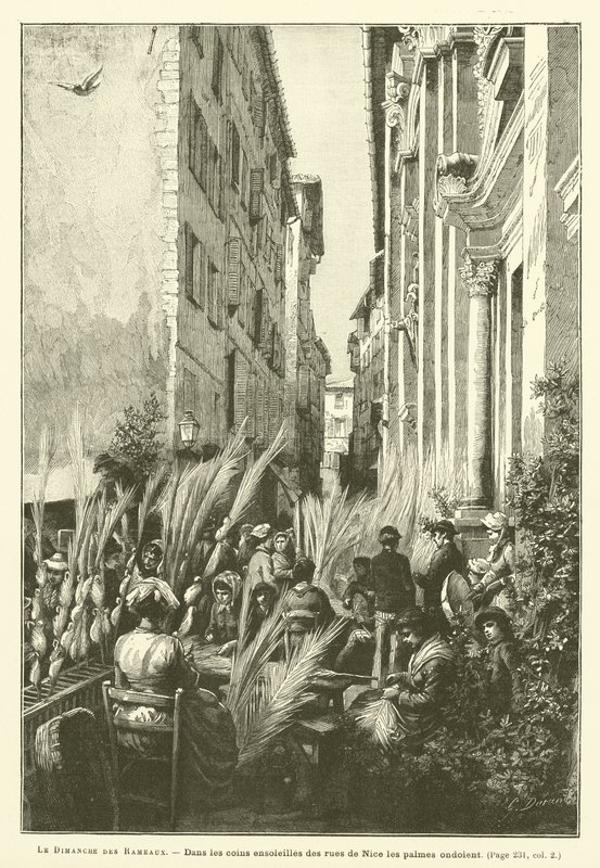 Domingo de Ramos (gravura) de French School