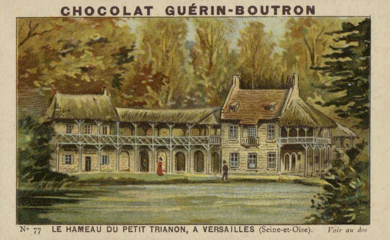 A aldeia de Petit Trianon, Versailles, Seine-et-Oise de French School