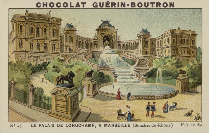 O Palais de Longchamp, Marselha, Bocas do Ródano de French School