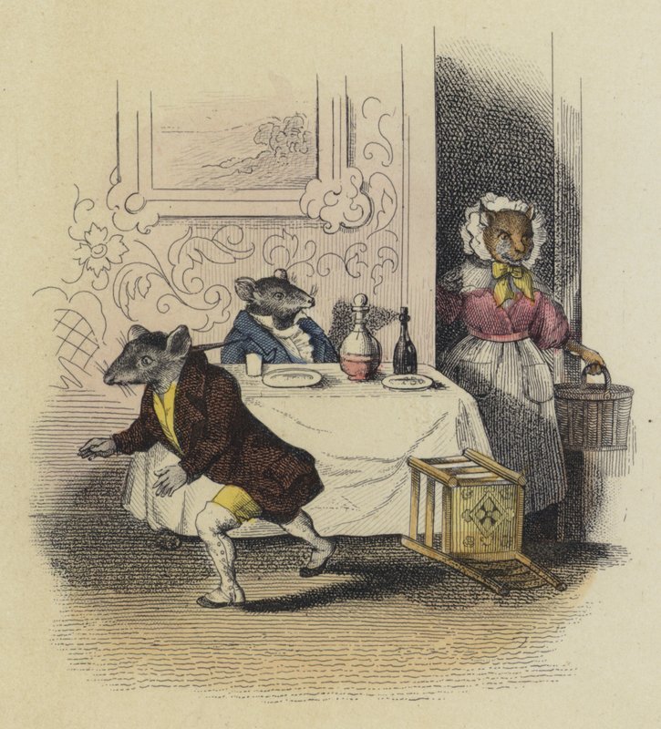 Le Rat De Ville Et Le Rat Des Champs (gravação a cores) de French School