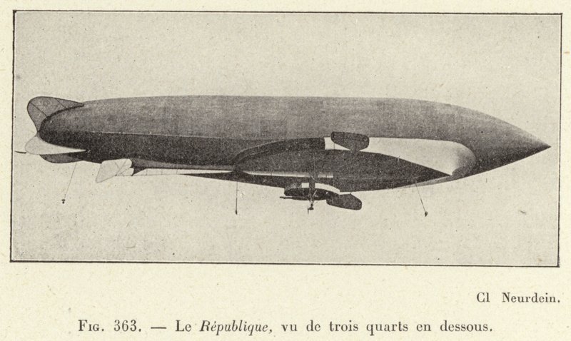 A Republique, vista de três quartos abaixo (gravura) de French School