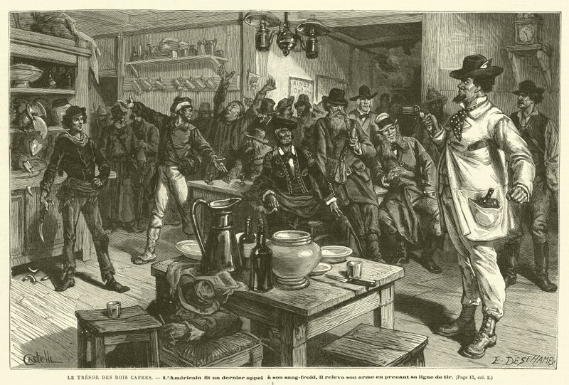 Le Tresor Des Rois Cafres (gravura) de French School