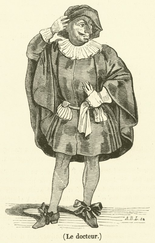 O médico (gravura) de French School