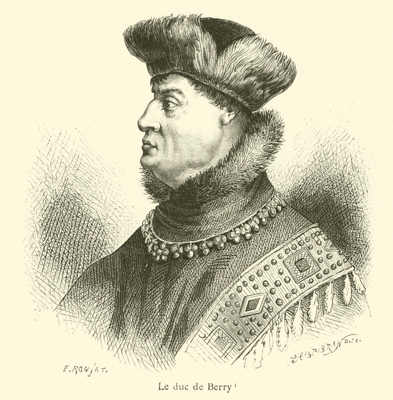 O Duque de Berry (gravura) de French School