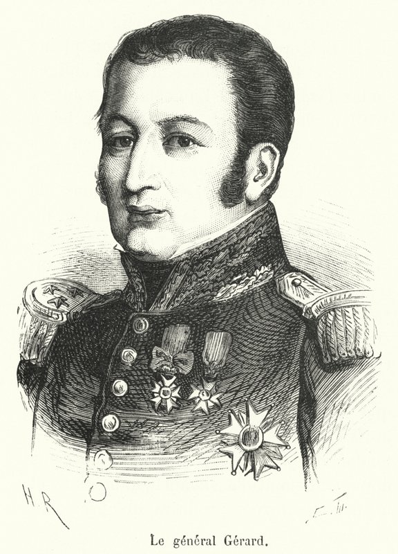 Le general Gerard (gravura) de French School