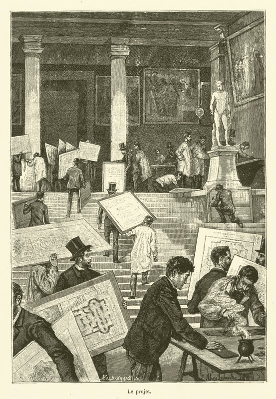 O projeto de gravação de French School