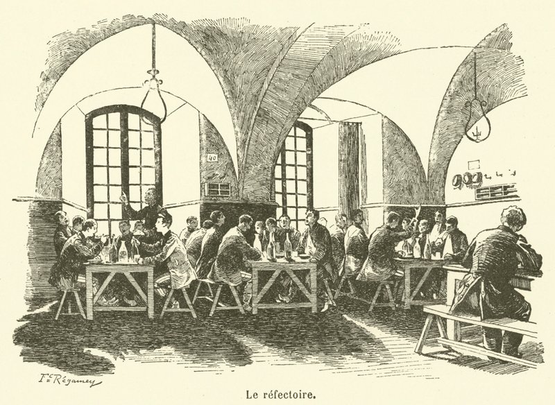 O refeitório (gravura) de French School