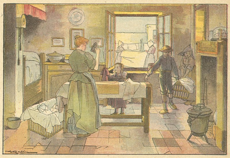Engomagem (cor litho) de French School