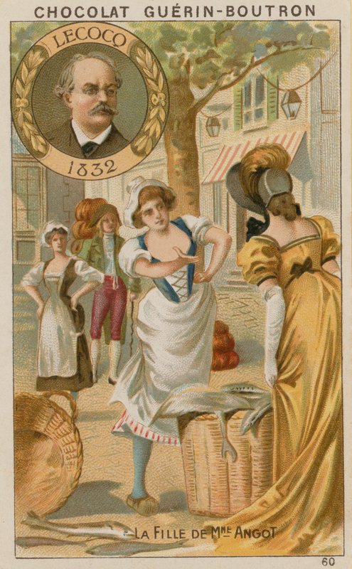Lecocq, a filha de Madame Angot de French School