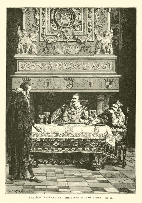 Lemaitre, Mayenne e o arcebispo de Lyon de French School