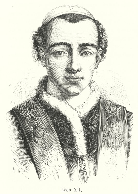 Leão XII (gravura) de French School