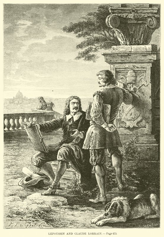 Lepoussin e Claude Lorrain de French School