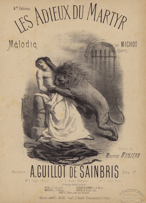 As despedidas do mártir de French School