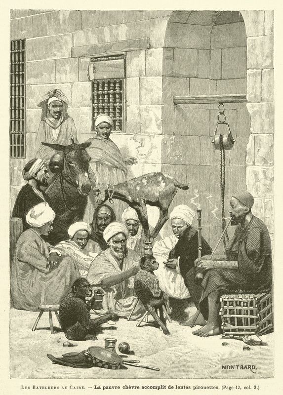 The Boaters In Cairo (gravura) de French School