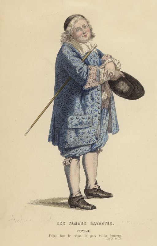 Mulheres savant de French School