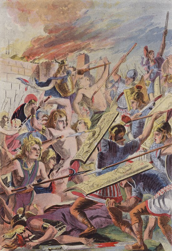 Os Gauloises de Vercingetorix de French School