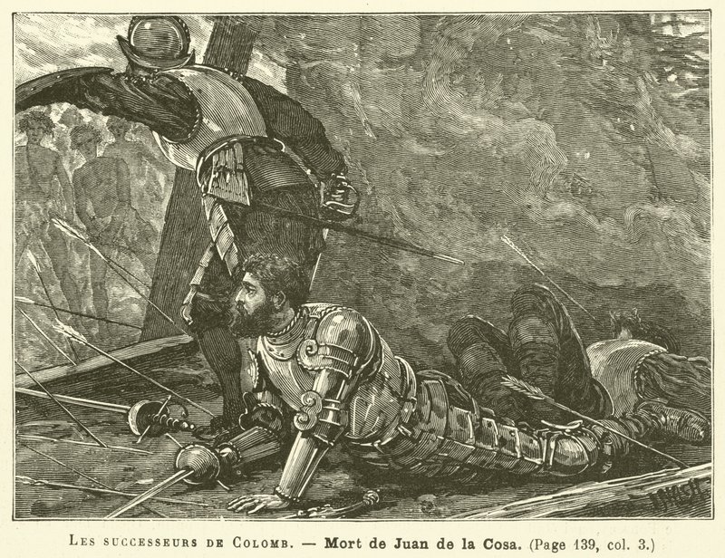 Les Successeurs De Colomb (gravura) de French School