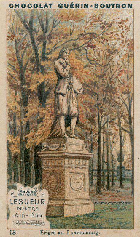 Lesueur, pintor, 1616-1655, Erigee no Luxemburgo de French School
