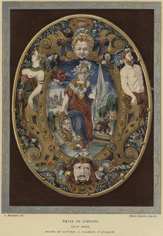 Esmalte de Limoges, Século XVI de French School