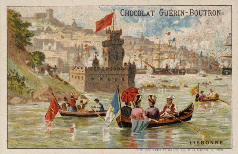 Lisboa (chromolitho) de French School