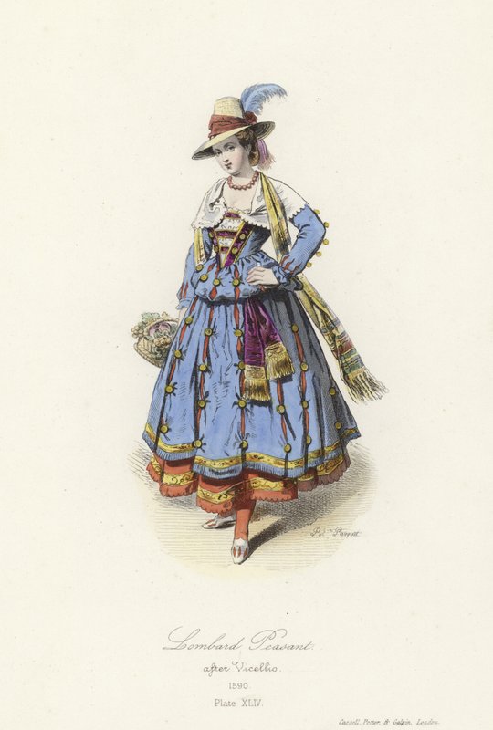 Camponês lombardo de French School