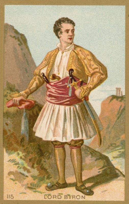 Lord Byron, poeta inglês de French School