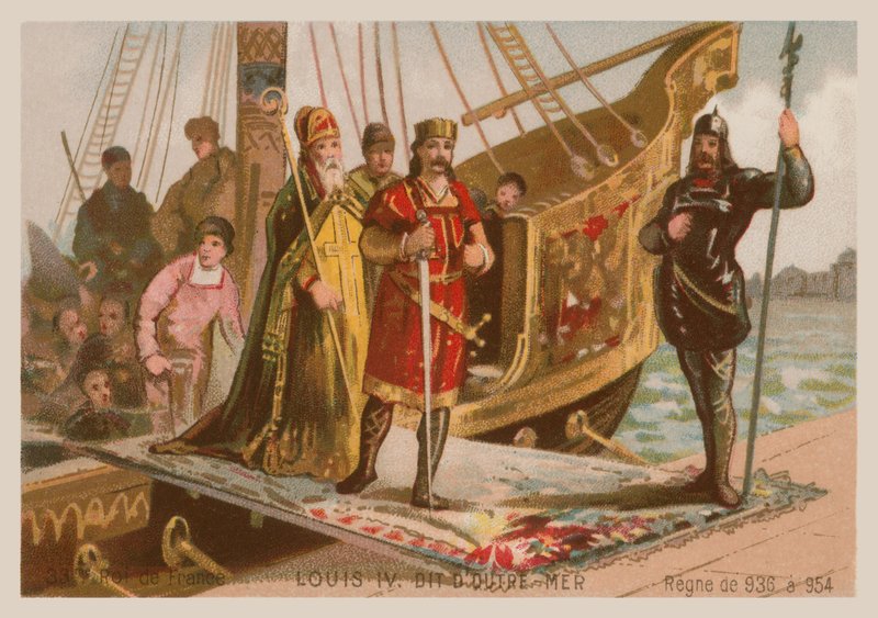 Luís IV, rei da França (920-954) de French School