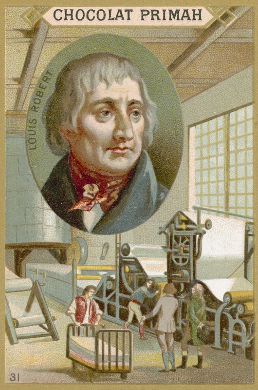 Louis Robert, engenheiro mecânico francês e inventor de French School
