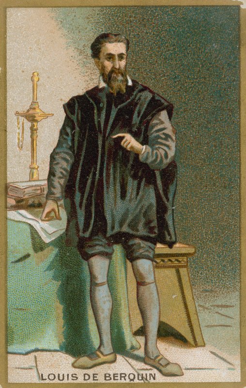 Louis de Berquin de French School