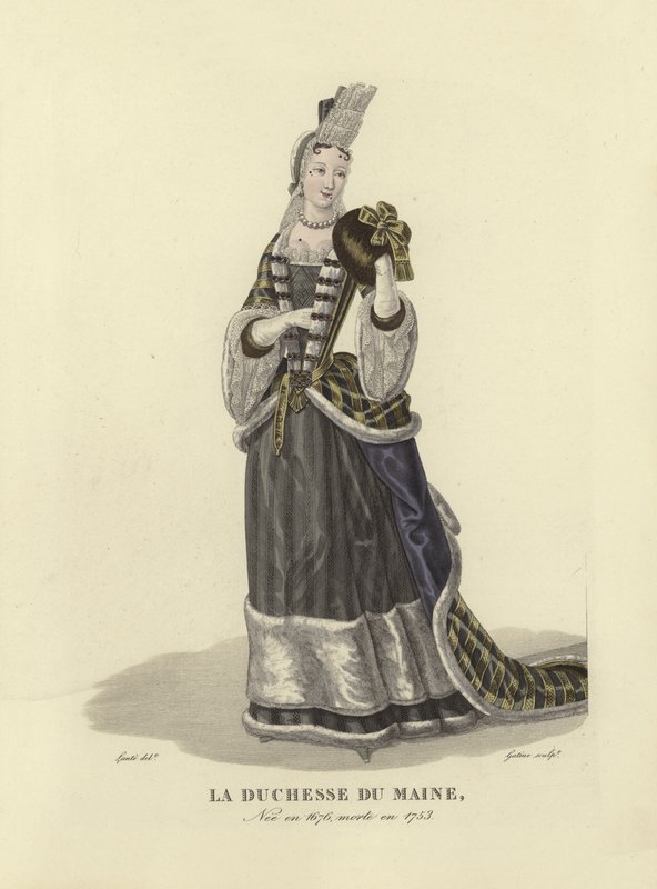 Louise Benedicte de Bourbon, duquesa de Maine de French School
